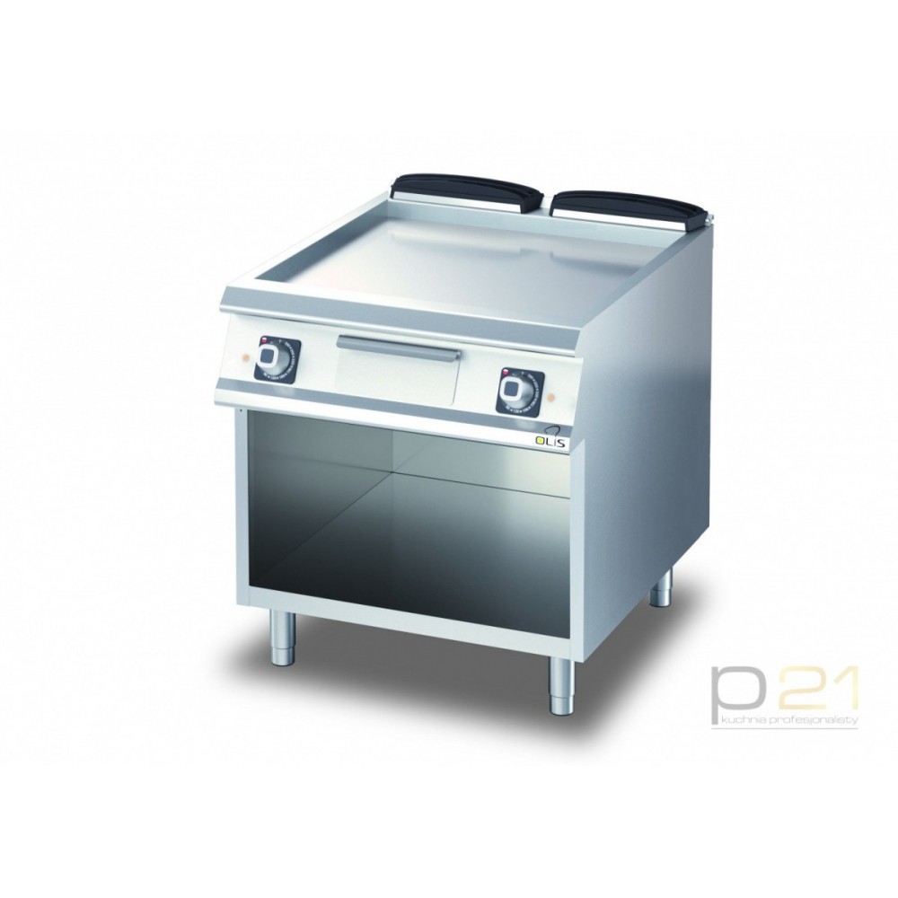 Płyta grillowa elektryczna, gładka, na podstawie, 10,8 kW, Diamante 700, D74/10FTE, Olis