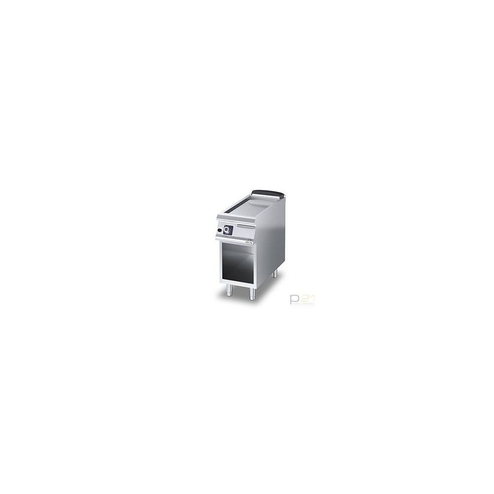 Płyta grillowa gazowa, ze stali nierdzewnej, gładka, na podstawie, 6 kW, Diamante 700, D72/10FTGA, Olis