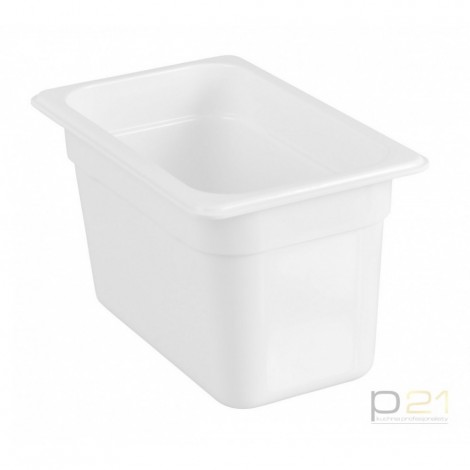 Pojemnik GN 1/4 150mm kremowobiały