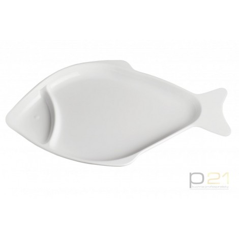 Półmisek - ryba kremowobialy (410*205*30)