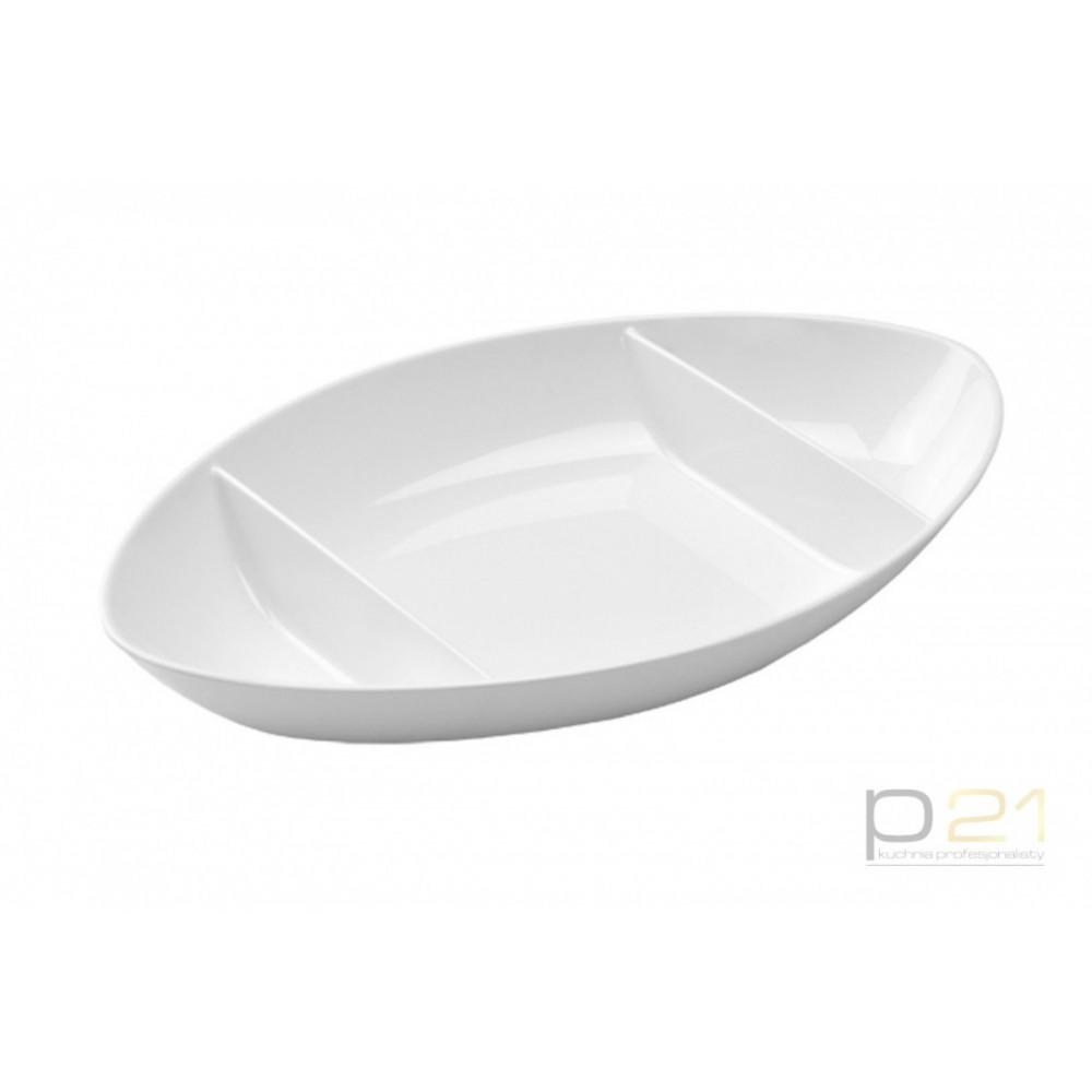 Półmisek kremowobiały (382*255*20)