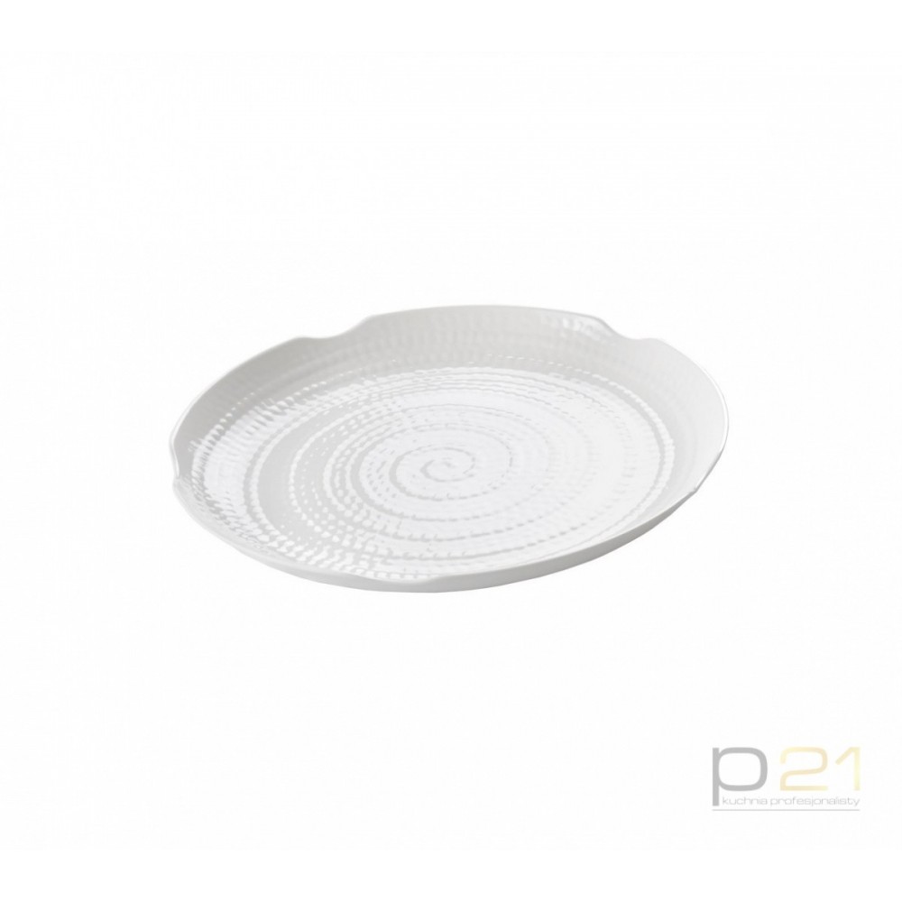 Półmisek kremowobiały dł.355