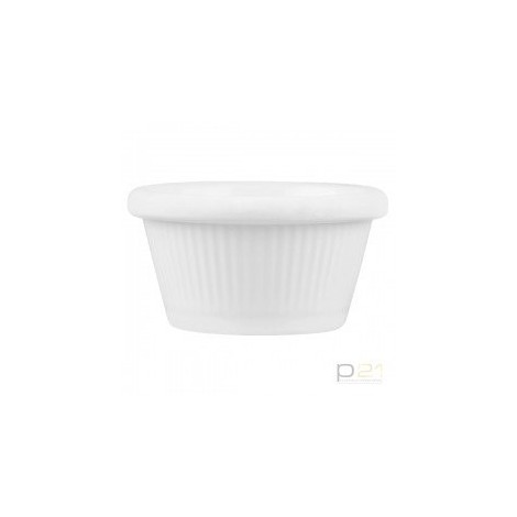 Salaterka/czarka kremowobiała (75*75*40)