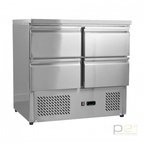 Stół chłodniczy z 4 szufladami agregat na dole