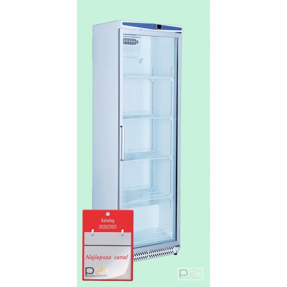 Szafa chłodnicza drzwi przeszklone 600