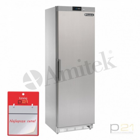 Szafa mroznicza nierdzewna, poj. 360l, AKD400F SS, Amitek