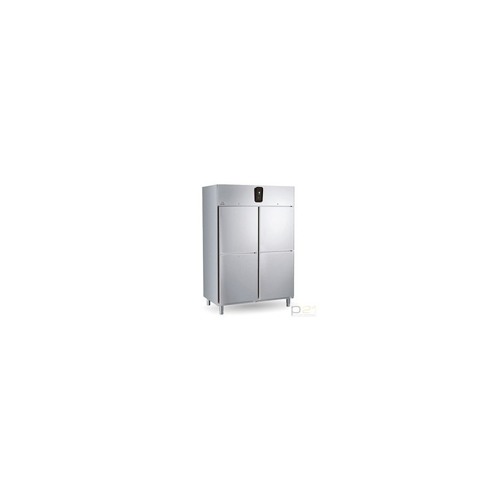 Szafa mroźnicza, monoblokowa, 2-drzwiowa, podzielone drzwi, sterowanie dotykowe, 1085 l, Olis 1021010