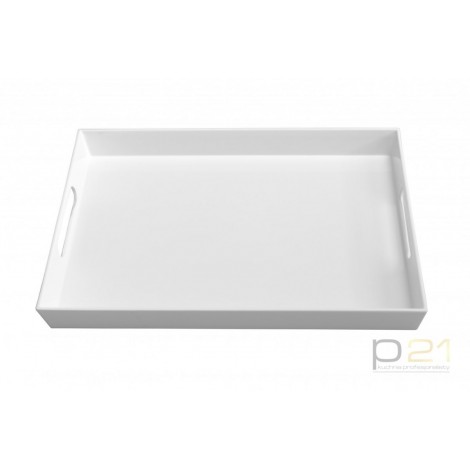 Taca wysoka kremowobiała (400*310*40)