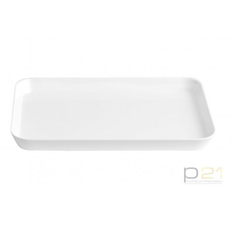 Taca z rantem kremowobiała (230*161*20)