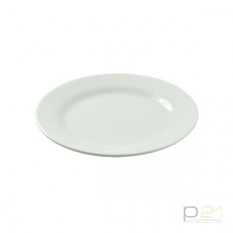Talerz płaski kremowobialy śr.232