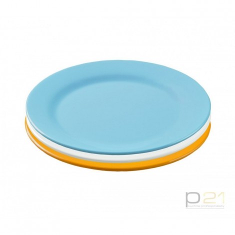 Talerz płaski pomarańczowy śr.261