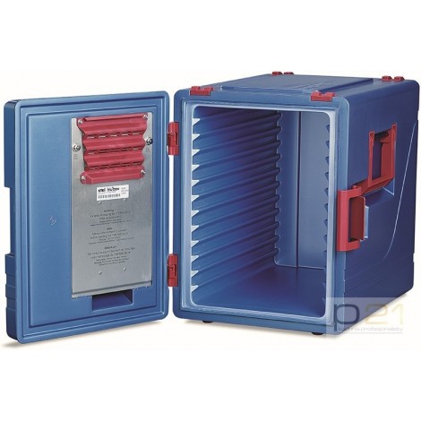 Termoport blu'box front hot 2xGN1/1-200 niebieski