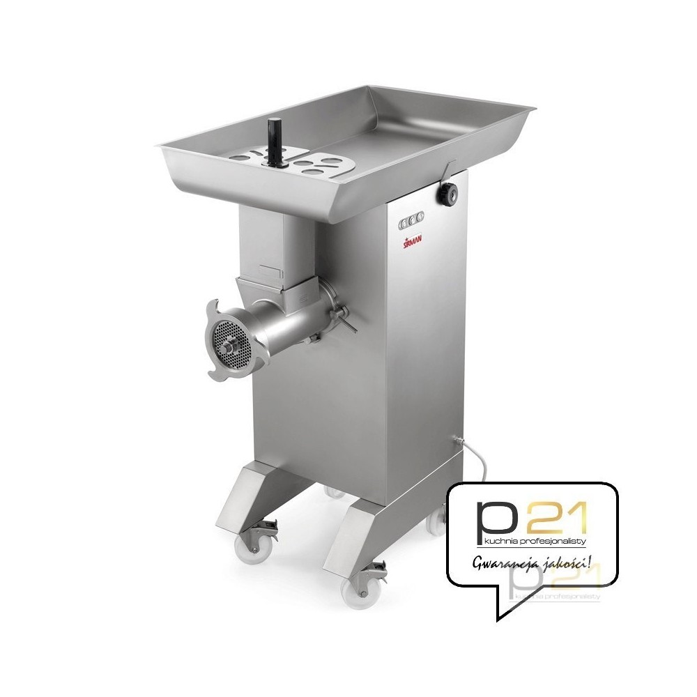 Wilk - maszyna do mielenia mięsa 800-100 kg/h, Sirman TC 42 Montana 5 Hp Full Control