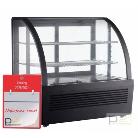 Witryna chłodnicza ekspozycyjna poj. 100 l, oświetlenie LED