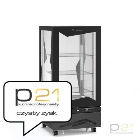 Witryna chłodnicza ekspozycyjna, przeszklona, 275 l, +4/+10oC, Marilyn 275QB, Tecfrigo 1070020