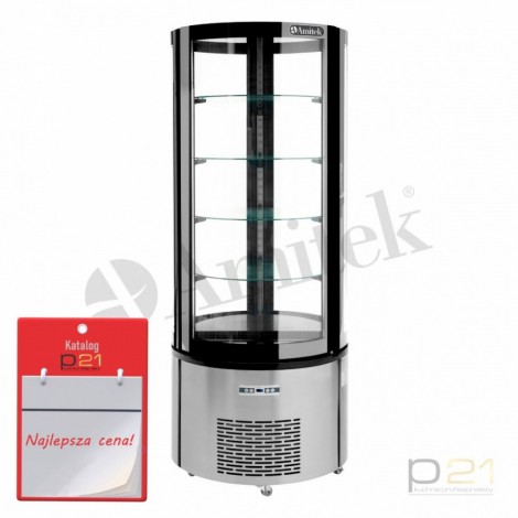 Witryna chłodnicza owalna, poj. 400l, AK400ETR, Amitek