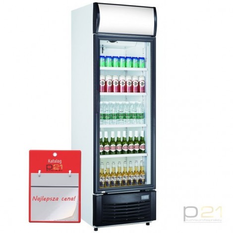 Witryna chłodnicza przeszklona poj. 382 l