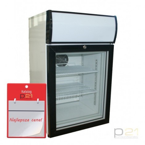 Witryna chłodnicza przeszklona poj. 50 l