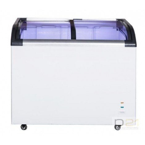 Zamrażarka skrzyniowa przeszklona - poj. 220 l