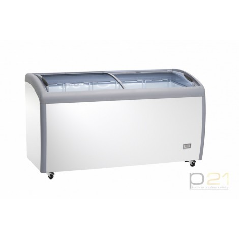 Zamrażarka skrzyniowa przeszklona, poj. 500 l, AX500CFG, Amitek