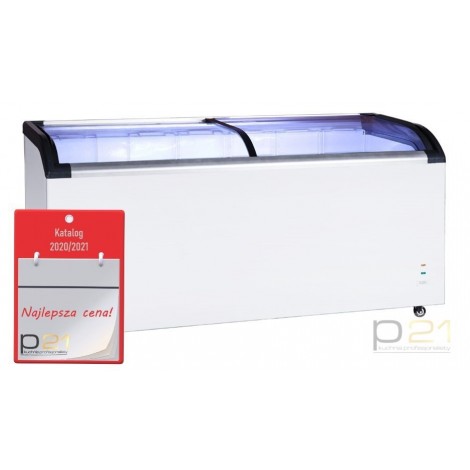 Zamrażarka szkrzyniowa przeszklona - poj. 545 l