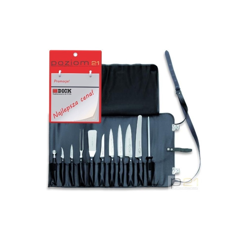 Zestaw noży i narzędzi kuchennych w etui 11 elemen