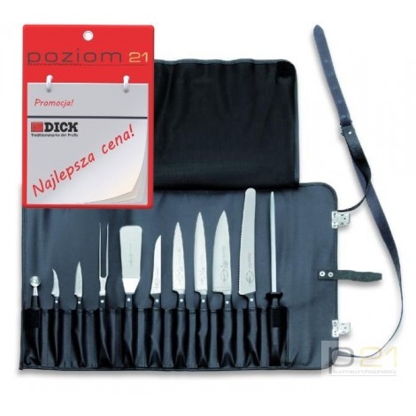 Zestaw noży i narzędzi kuchennych w etui 11 elemen