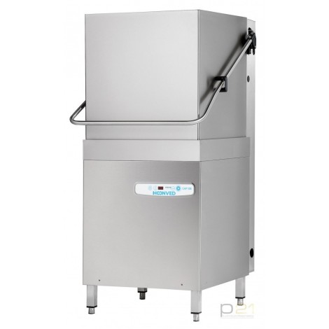 Zmywarka kapturowa, 2 dozowniki, pompa wspomagająca płukanieHOONVED CAP 10E BT