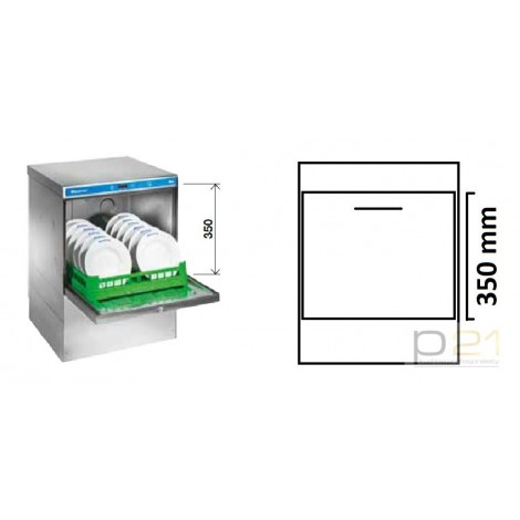 Zmywarka z 2 dozownikami , pompą wspomagającą płukanie, HOONVED CE 60