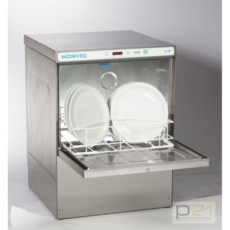Zmywarka z 2 dozownikami , pompą wspomagającą płukanie, HOONVED CE 60