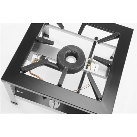 Taboret gazowy XL, HENDI, Kitchen Line, 10,8kW, 580x650x(H)400mm