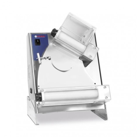 Wałkownica elektryczna do pizzy Prismafood 300 z 2 parami wałków,Prismafood,waga porcji ciasta 0,08 - 0,21 kg,230V/250W