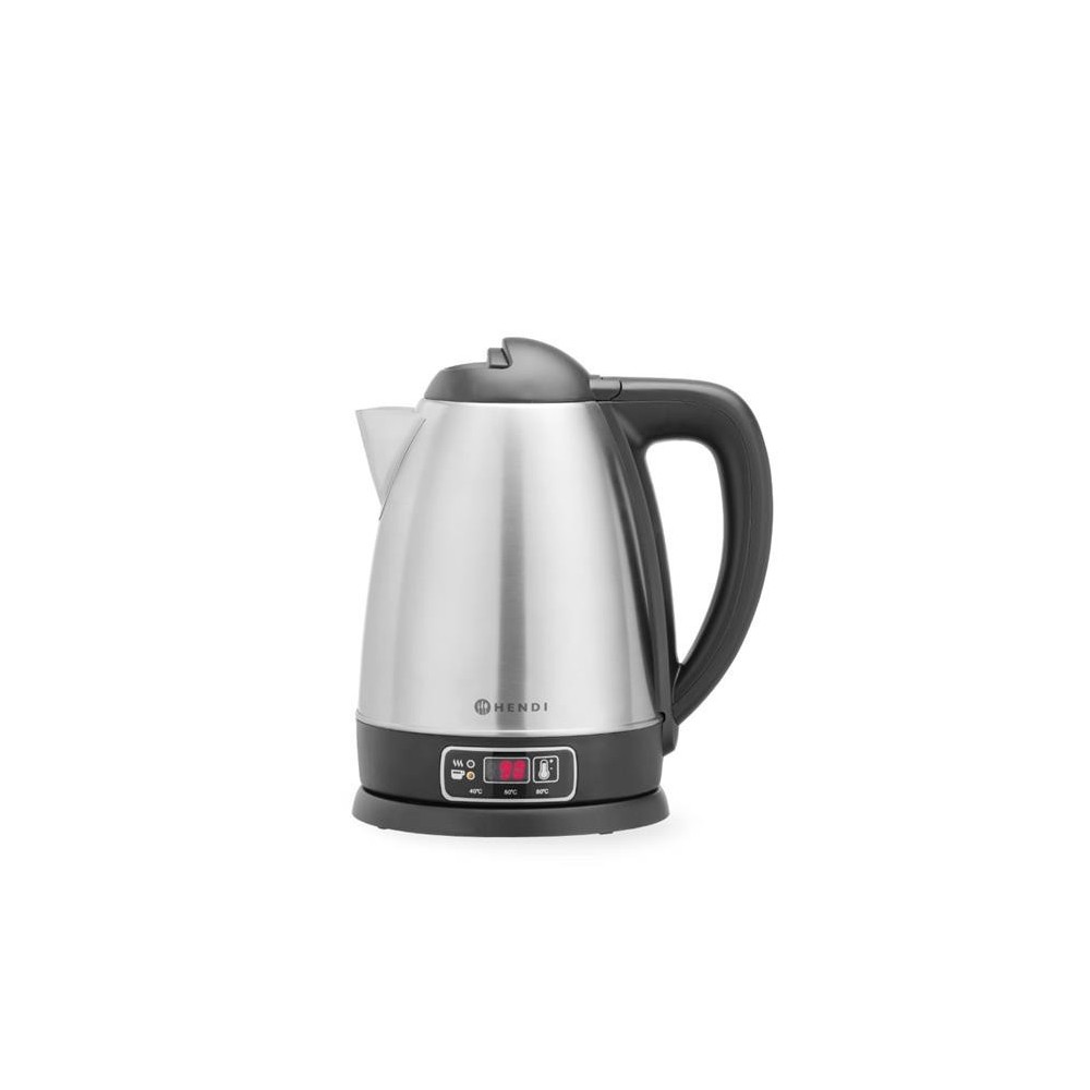 Czajnik elektryczny bezprzewodowy z regulacją temperatury, HENDI, 1,8L, 230V/1800W, 230x165x(H)255mm