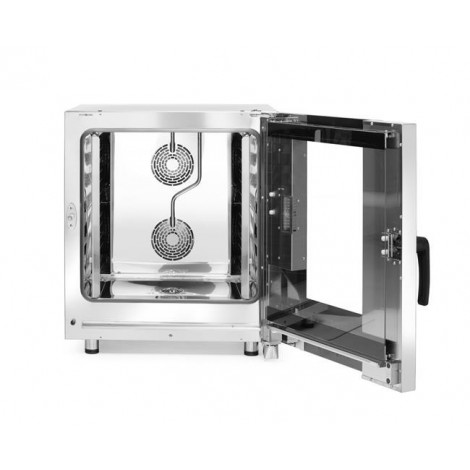 Piec konwekcyjno-parowy 6x GN 1/1, elektryczny, sterowanie elektromechaniczne