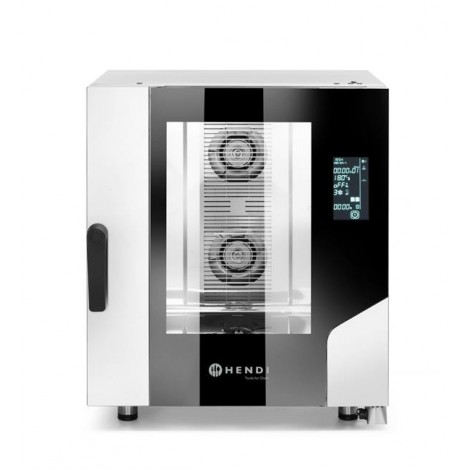 Piec konwekcyjno-parowy 6x GN 1/1, elektryczny, sterowanie elektroniczne