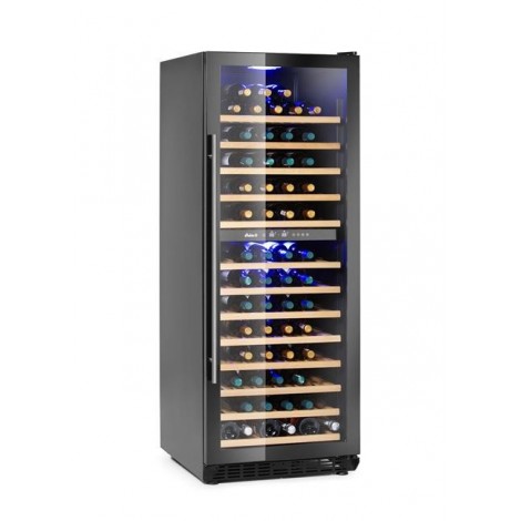 Lodówka do wina 2-strefowa, 135 butelki, Arktic, 387L, 220-240V/130W, 595x675x(H)1625mm