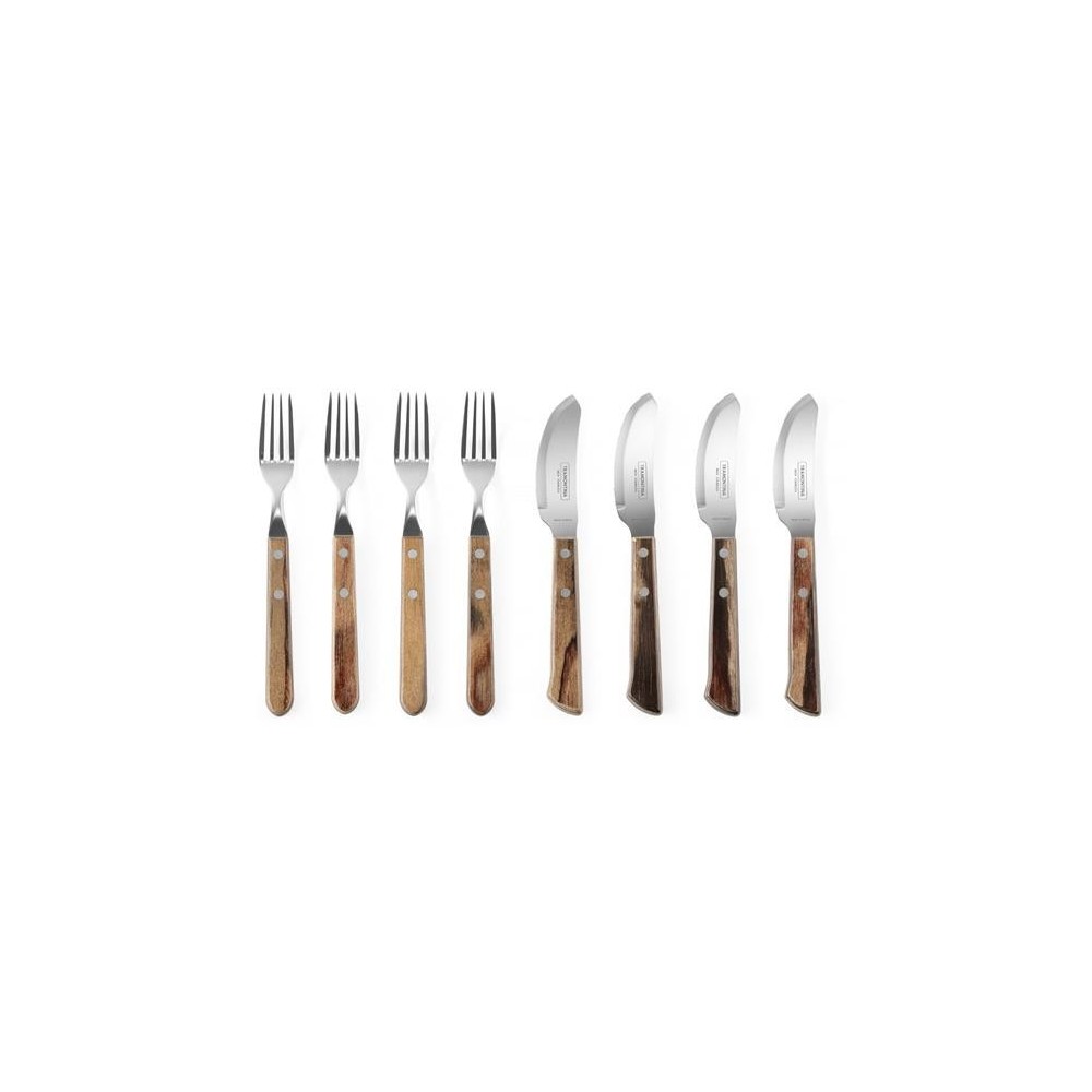 Sztucce do pizzy, linia Churrasco - zestaw 8 szt.