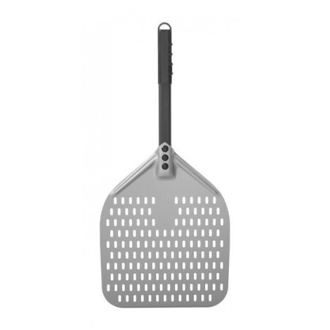 Łopata do pizzy z perforacją i krótką rączką, kwadratowa, HENDI, 350x710mm