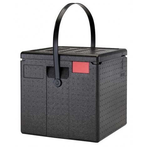 Pojemnik termoizolacyjny CAMBRO Cam GoBox® na pizzę ładowany od góry 6 kartonów - 330x330x(H)40 mm