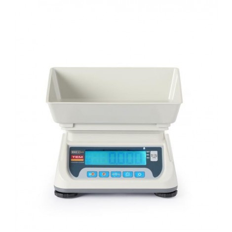 Waga kuchenna LCD z legalizacją, seria ECO+, TEM, 255x264x(H)189mm