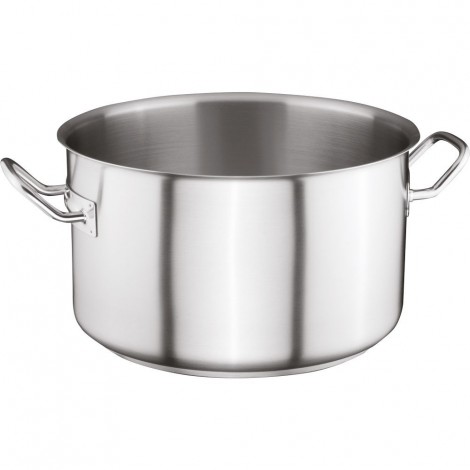 Garnek średni bez pokrywki, stalowy, Ø 320 mm, V 14.5 l