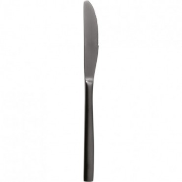 Nóż stołowy, czarny, BCN, L 221 mm