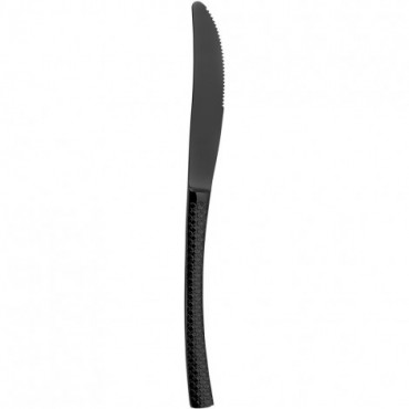 Nóż stołowy, czarny, Hidraulic, L 220 mm
