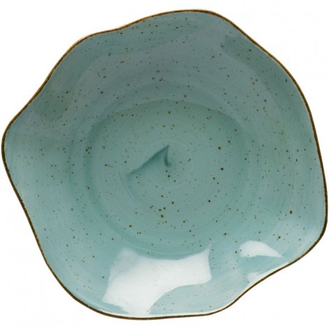 talerz głęboki, kolor morski, Stone Age, Ø 230 mm