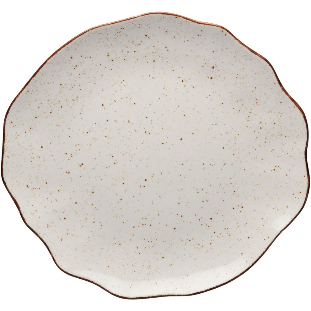 talerz płytki, kolor beżowy, Stone Age, Ø 330 mm