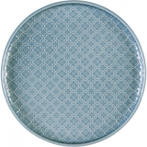 talerz płytki, kolor szaroniebieski, Marrakesz, Ø 260 mm