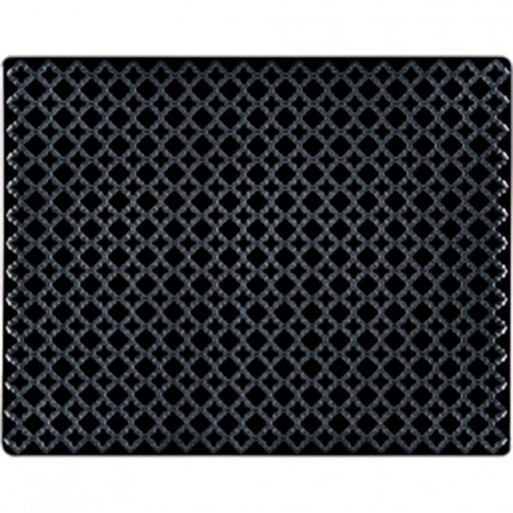 talerz płytki, kolor czarny, Marrakesz, 310x240 mm