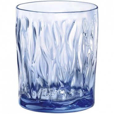 Szklanka do wody, sapphire blue, Wind, V 300 ml