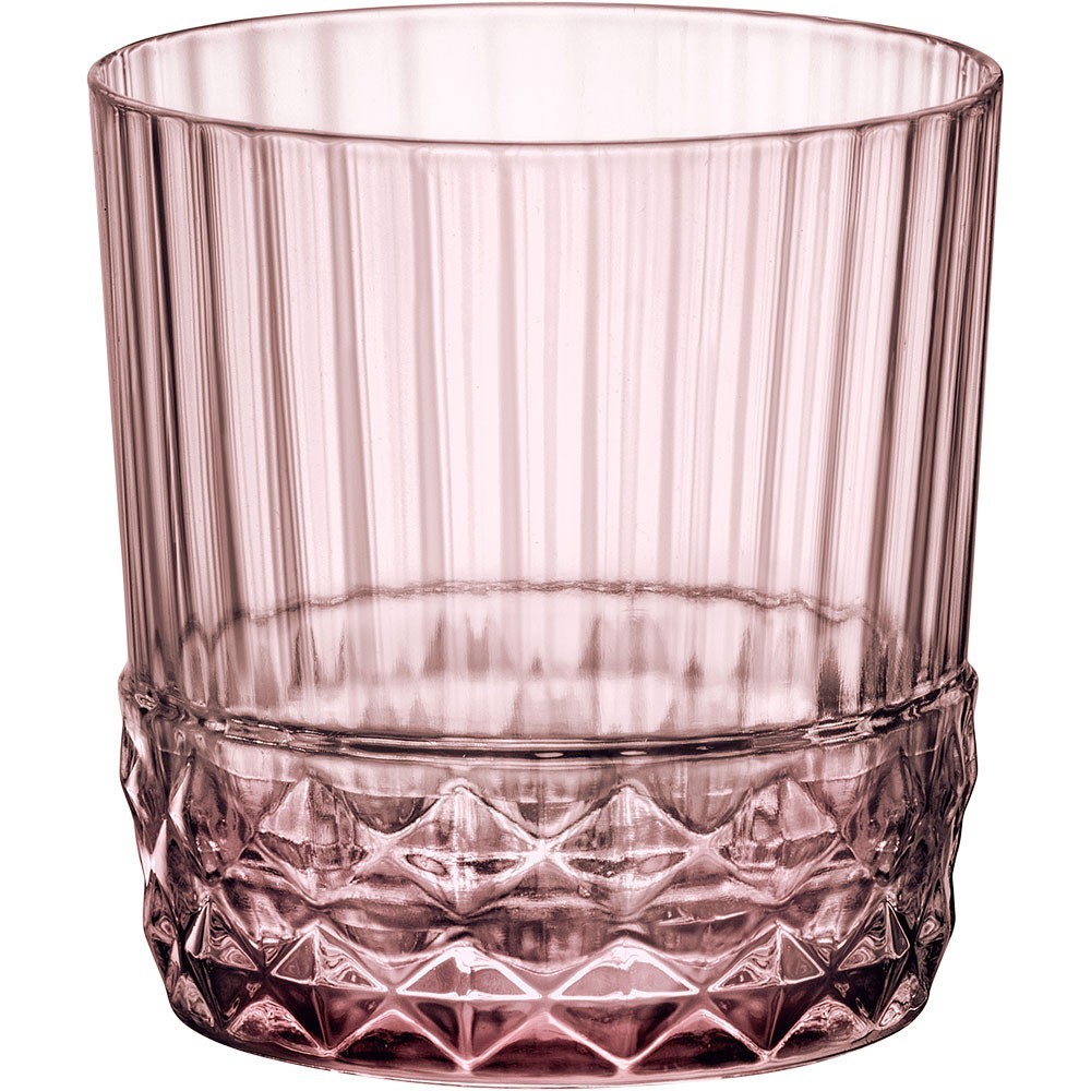szklanka niska, lilac rose, America' 20 s, V 370 ml