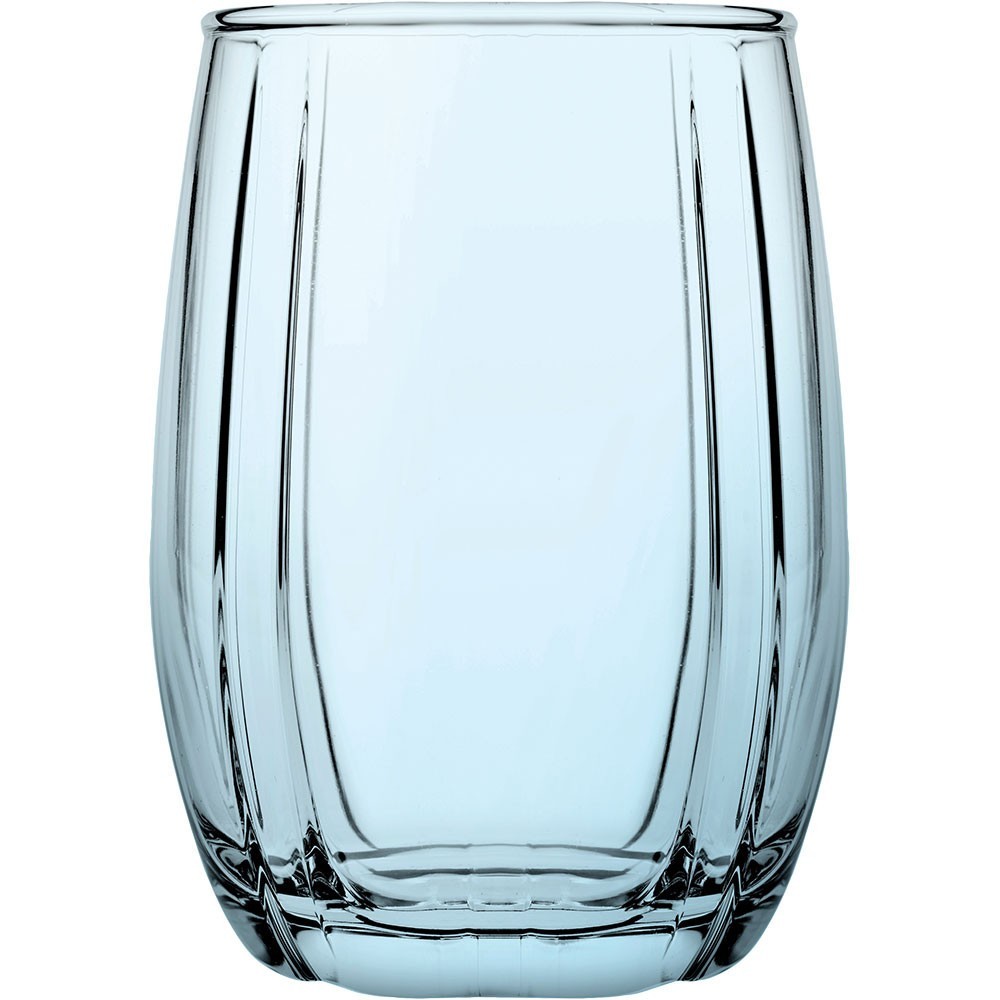 szklanka niska, Linka, niebieska, V 240 ml